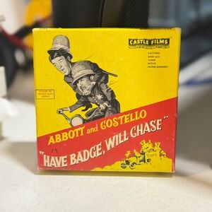 Abbott and Costello 'Have Badge, Will Chase' 8mm Headline Edition Film